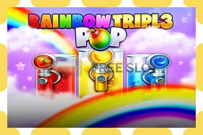 Demo slot Rainbow Triple Pop free and without registration