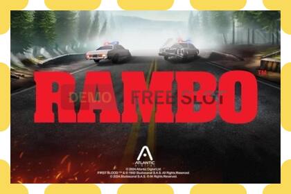 Demo slot Rambo free and without registration