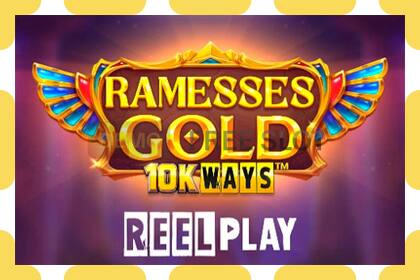 Slot demo Ramesses Gold 10K Ways gratis dan tanpa registrasi