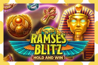 Demo slot Ramses Blitz Hold and Win free and without registration