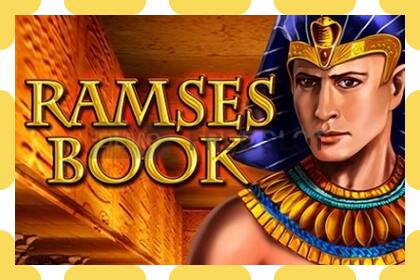 ဒီမိုအထိုင် Ramses Book အခမဲ့နှင့်မှတ်ပုံတင်ခြင်းမရှိဘဲ