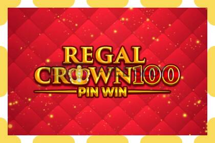 Demo-spor Regal Crown 100 gratis og uten registrering