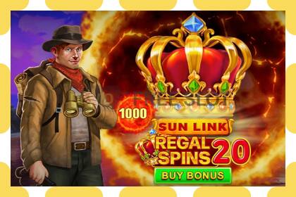 Demo slot Regal Spins 20 Sun Link free and without registration