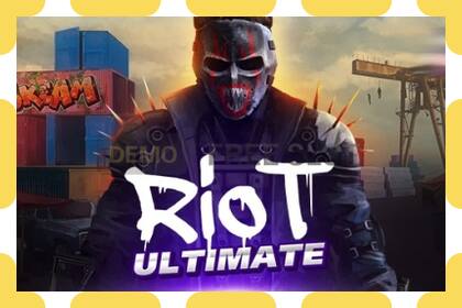 Demo slot Riot Ultimate free and without registration