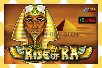 Ranura de demostració Rise of Ra gratuït i sense registre