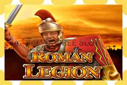 დემო სლოტი Roman Legion უფასო და რეგისტრაციის გარეშე