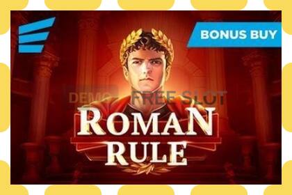 Demo slot Roman Rule free and without registration