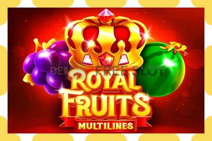 Demo slot Royal Fruits Multilines zdarma a bez registrace