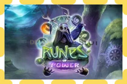 Demo slot Runes of Power free and without registration