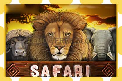 Demo slot Safari gratis og uden registrering