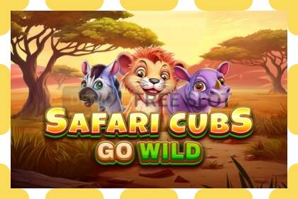 Demo slot Safari Cubs Go Wild free and without registration