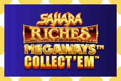 Demo slot Sahara Riches Megaways Collect Em free and without registration