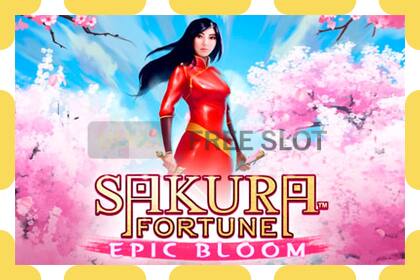 Demo slot Sakura Fortune Epic Bloom free and without registration