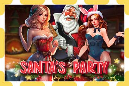 Демо слот Santas Party безкоштовно та без реєстрації