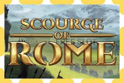 Demo slot Scourge of Rome free and without registration