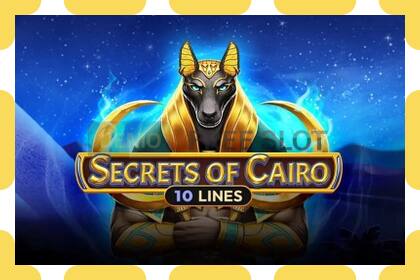 Demo zirrikitua Secrets of Cairo doan eta erregistratu gabe