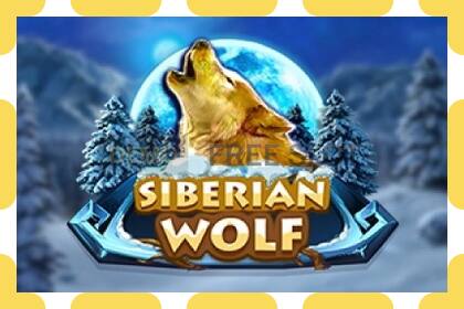 Demo slot Siberian Wolf gratis og uden registrering