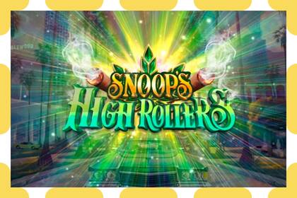 Demo slot Snoops High Rollers free and without registration