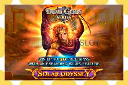 Demo slot Solar Odyssey free and without registration