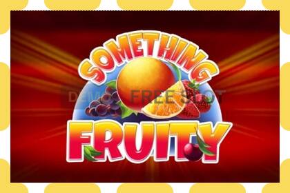 Demo slot Something Fruity free and without registration