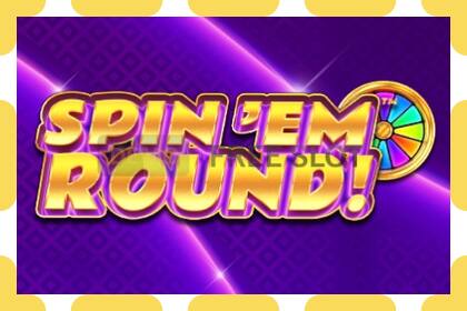 デモスロット Spin Em Round 無料で登録なしで