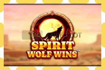 Demo slot Spirit Wolf Wins free and without registration