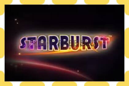 デモスロット Starburst 無料で登録なしで