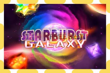 Demo slot Starburst Galaxy free and without registration