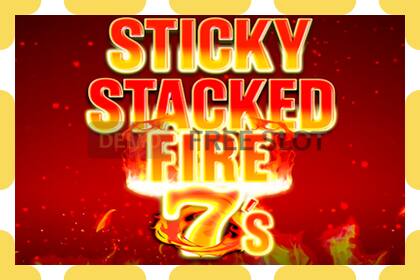 Демо слот Sticky Stacked Fire 7s бесплатно и без регистрације