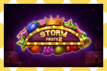 Demo slot Storm Fruits 2 free and without registration