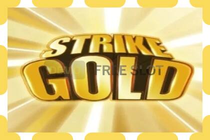 Demo slot Strike Gold free and without registration