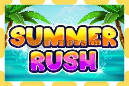 Demo slot Summer Rush free and without registration