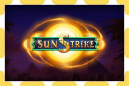 Demo slot Sun Strike free and without registration