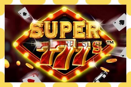 Demo slot Super 777s free and without registration