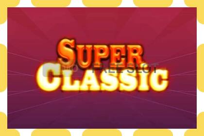 Demo slot Super Classic free and without registration