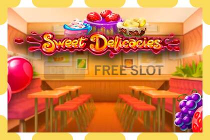 Demo slot Sweet Delicacies free and without registration