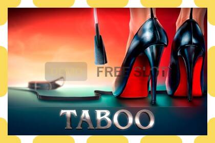 فتحة تجريبية Taboo مجانا وبدون تسجيل