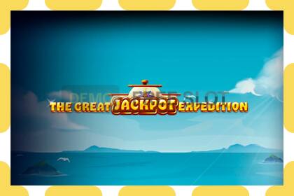 Demo slot The Great Jackpot Expedition free and without registration