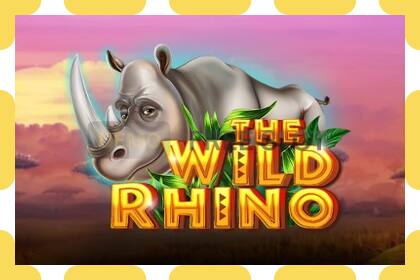 Demo slot The Wild Rhino නොමිලේ සහ ලියාපදිංචියකින් තොරව