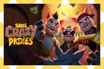 Slot dimostrativo Three Crazy Piggies gratuito e senza registrazione