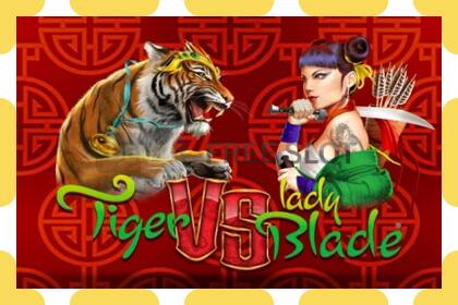 Demo slots Tiger vs Lady Blade bezmaksas un bez reģistrācijas