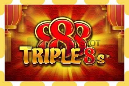 Demo slot Triple 8s free and without registration