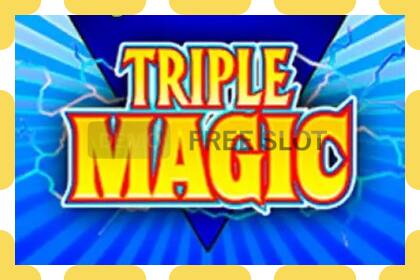 Demo slot Triple Magic free and without registration