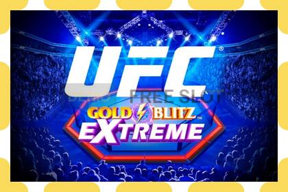 Demo slot UFC Gold Blitz Extreme free and without registration