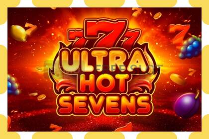 Демо ұясы Ultra Hot Sevens тегін және тіркеусіз