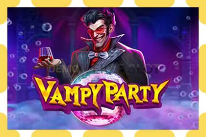 Demo slot Vampy Party free and without registration