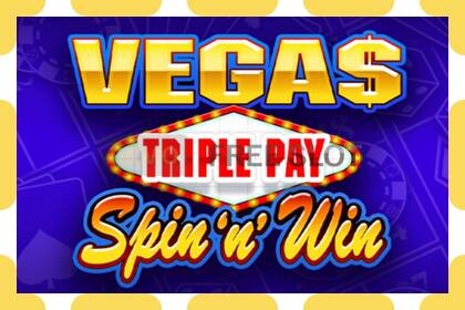 Demo slot Vegas Triple Pay Spin n Win free and without registration