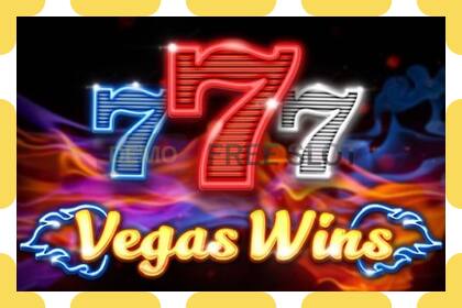 Demo slot Vegas Wins free and without registration