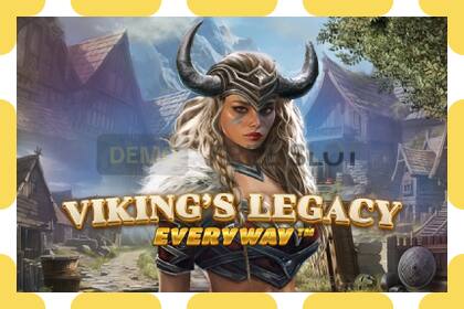 Demo slot Vikings Legacy Everyway free and without registration