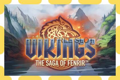 Demo slot Vikings: The Saga of Fenrir free and without registration